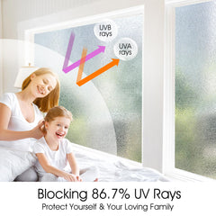 Cracked-ice Decorative Privacy Window Film