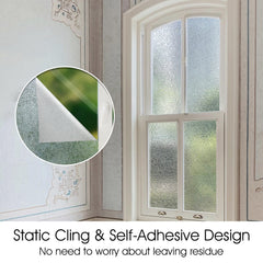 Cracked-ice Decorative Privacy Window Film