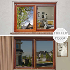  Hidbea mirror window film offers privacy with a reflective daytime surface.